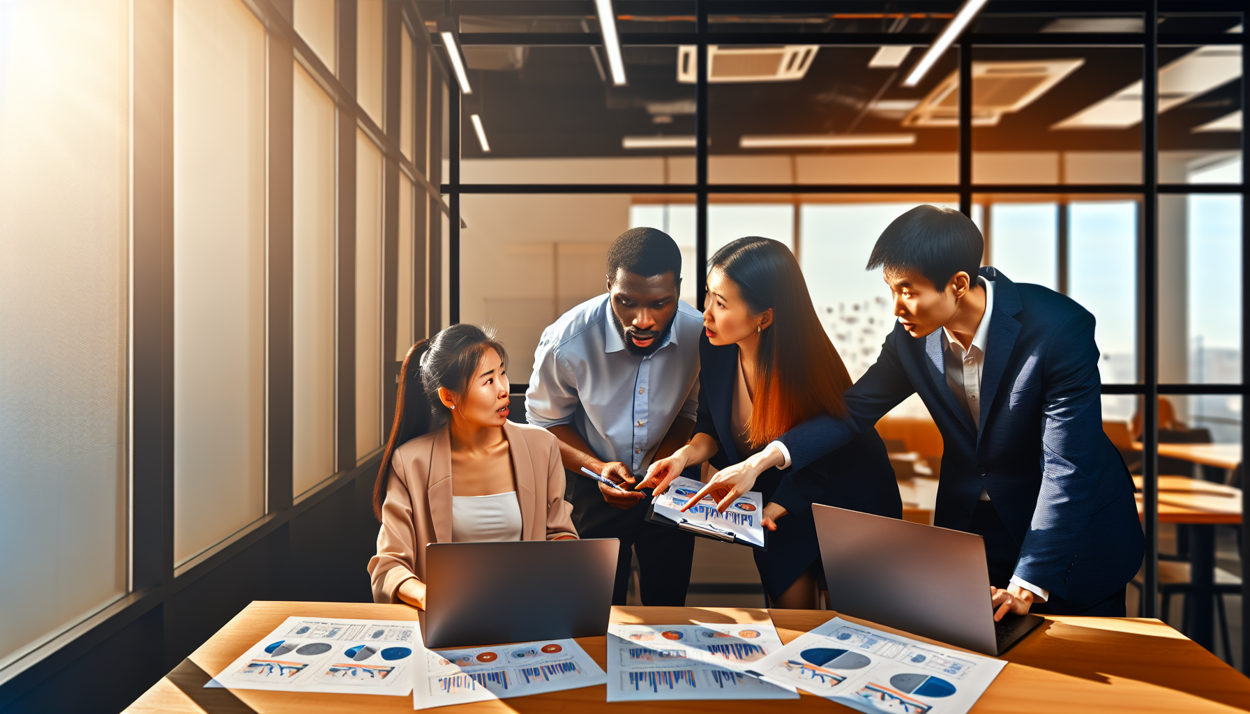 Photo of a professional evaluating wireless expense management solutions