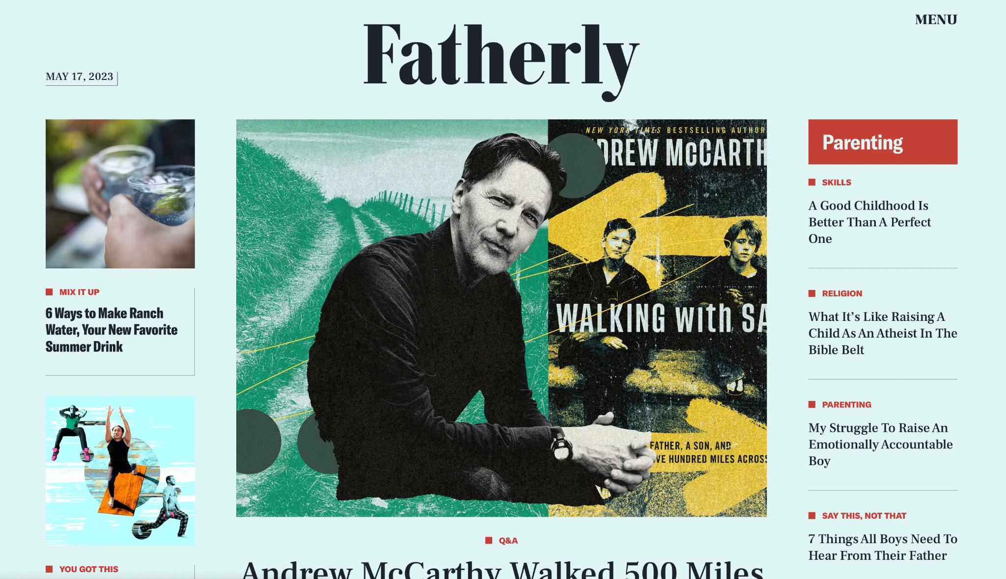 Fatherly is one of the best dad blogs that covers a wide range of topics. 