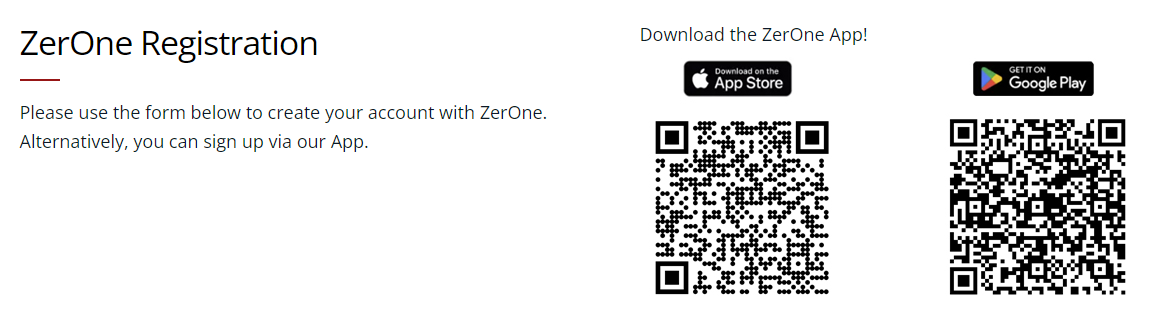 ZerOne registration easy for a coach or team to register 