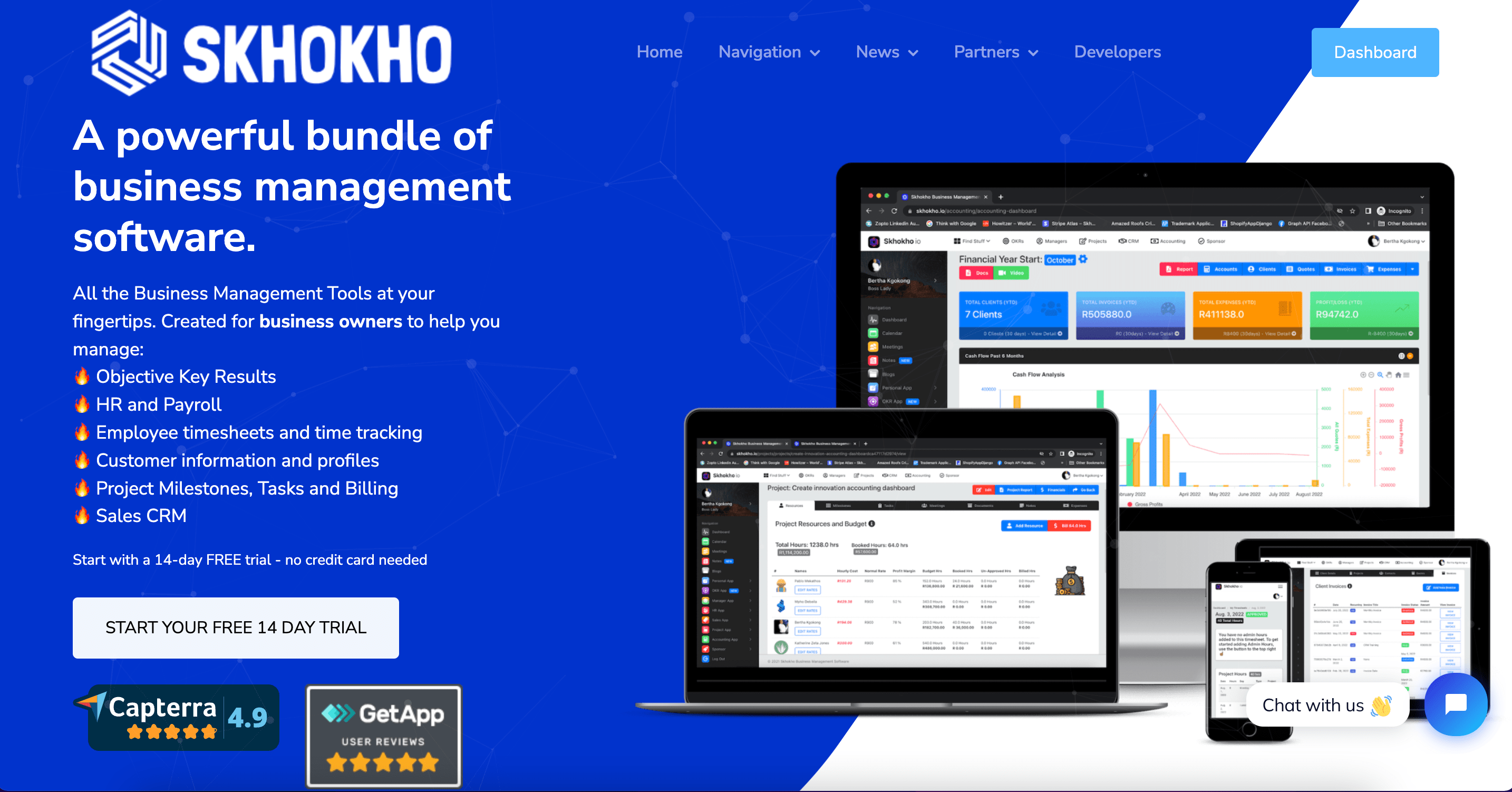 skhokho business management software