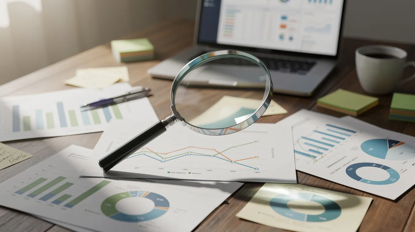 Illustration of market research and analysis