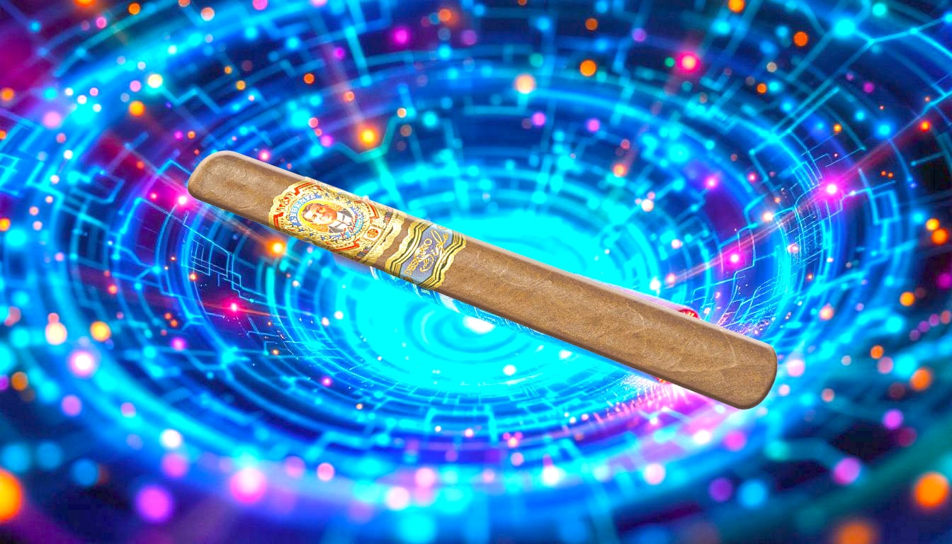 An elegant Arturo Gran Aniverxario Churchill cigar, showcasing its premium quality.