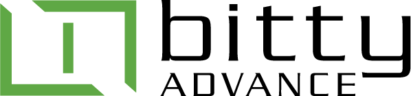 bitty advance logo, bitty advance review