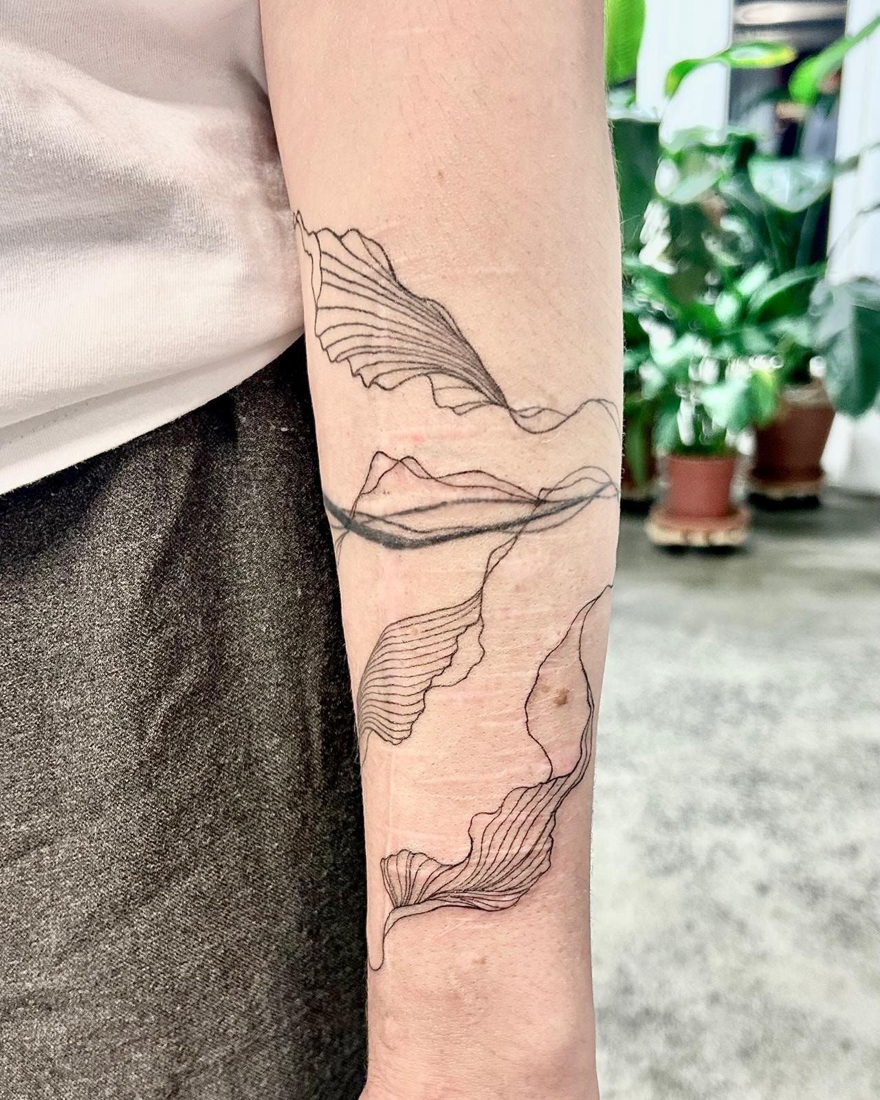 Arm Narben Tattoo