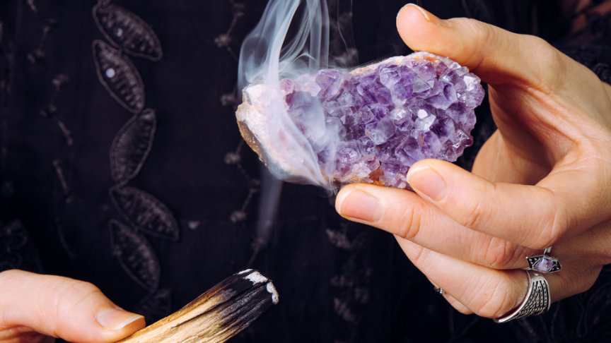 a few ways to access crystal healing properties