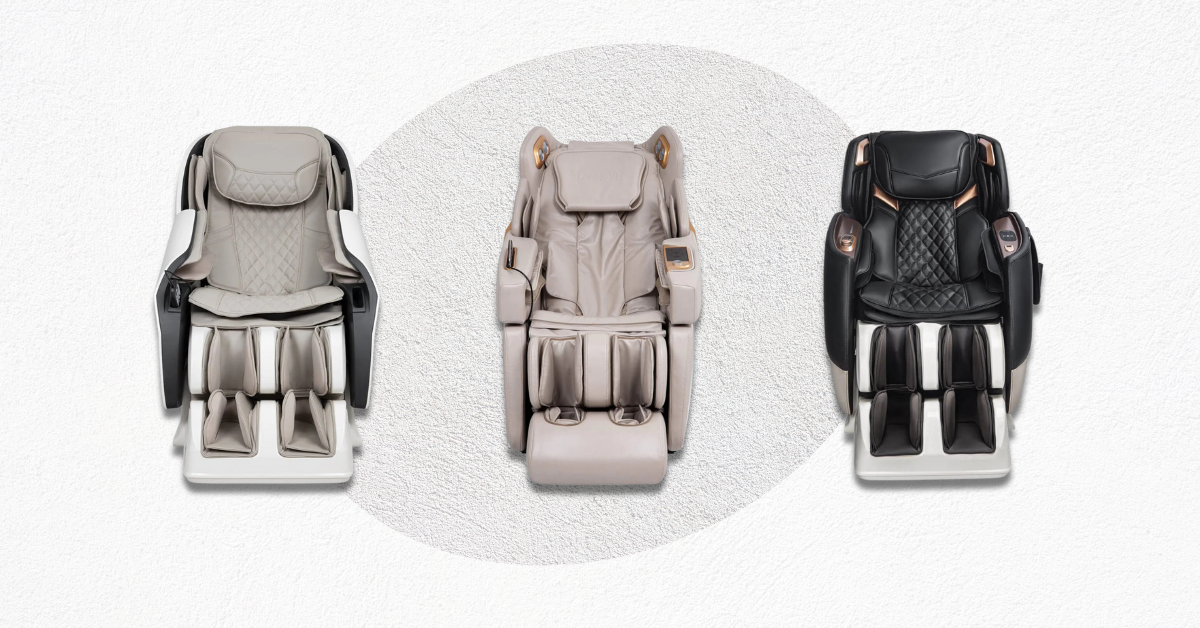 Image of a collection of the best zero gravity chair brands.