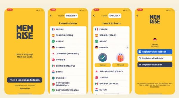 memrise para aprender frances