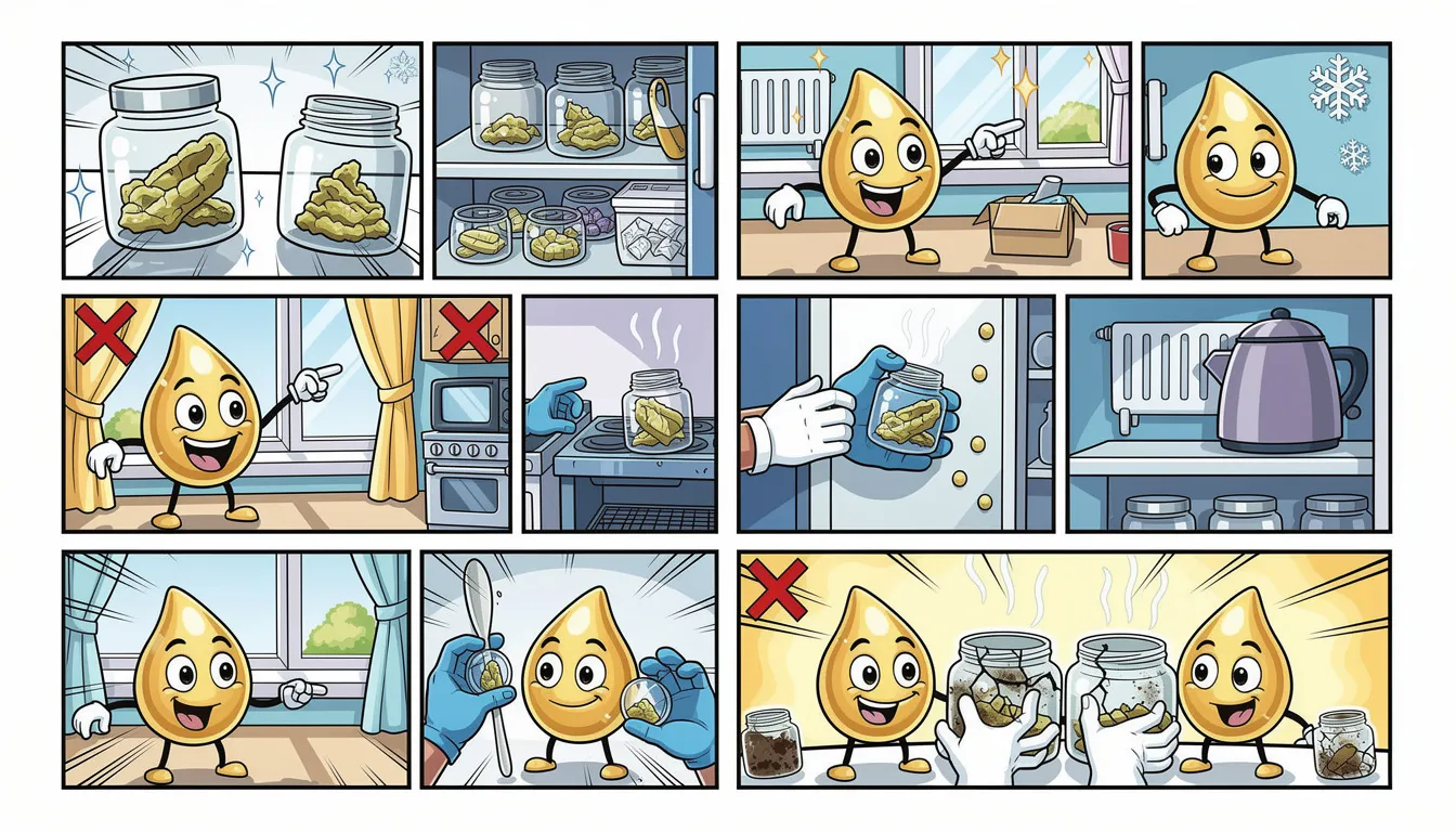 Tipps zur Aufbewahrung von Konzentraten, um deren Qualität zu erhalten.