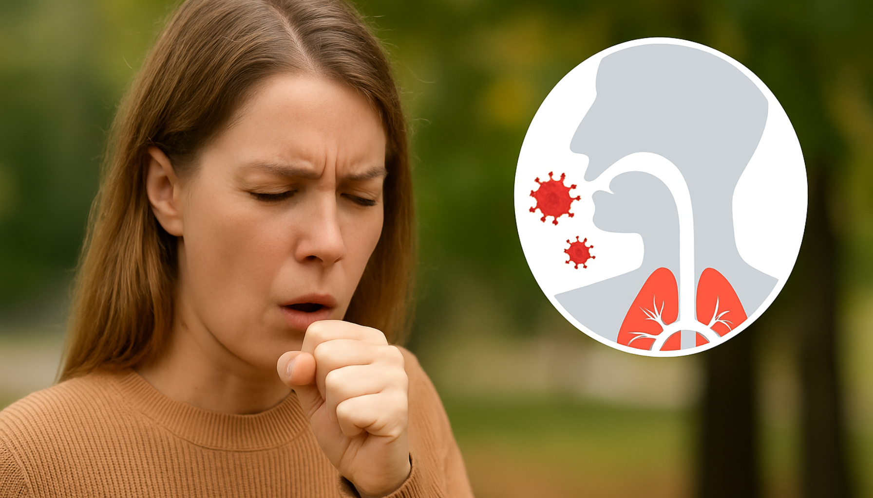 Kvinne hoster med bekymret uttrykk, illustrasjon av lunger og virus ved siden av viser mulig alvorlig årsak til symptomene. hostesaft voksne og barn hostesaft bør sår hals gis til barn 11 år 1 teskje 18 år 2 teskjeer 2 5 år teskje 6 år viktig å velge tørrhoste og slimhoste slimløsende hostesaft generelle råd reseptfrie legemidler rigabalsam og honning type hoste hoste bruke hostedempende ekstra pute hostedempende midler bergensk brystbalsam hemmer hosterefleksen 12 18 år 2 6 11 år 1 2 år kroppens måte 1 år slimhoste barn bør tørrhoste noskapin bruke voksne legg slimløsende bisolvon slim reseptfrie virker forkjølelse finnes mikstur solvipect honning bruk produkter naf behandling apotek slimet viktig hostedempende bronwel lege inneholder velge hosten under brukes luftveiene mer lindrende les ulike