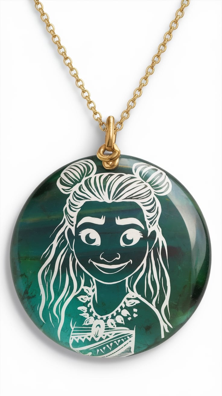 Purcahse a moana inspired necklace - great for children and adults