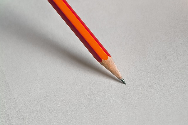pencil, office, design start drawing