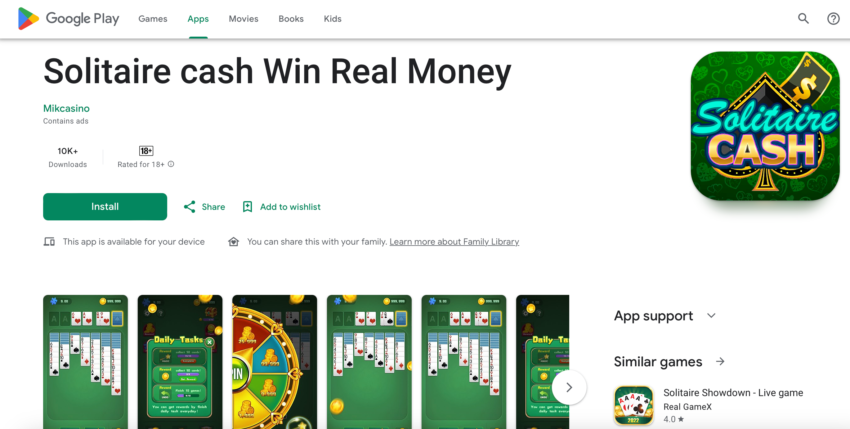 play games, win cash