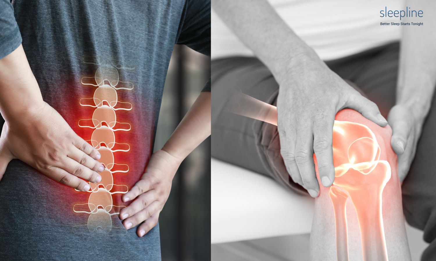 Pain caused by waterbeds