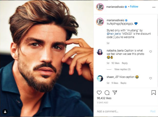 marianodivaio influencer