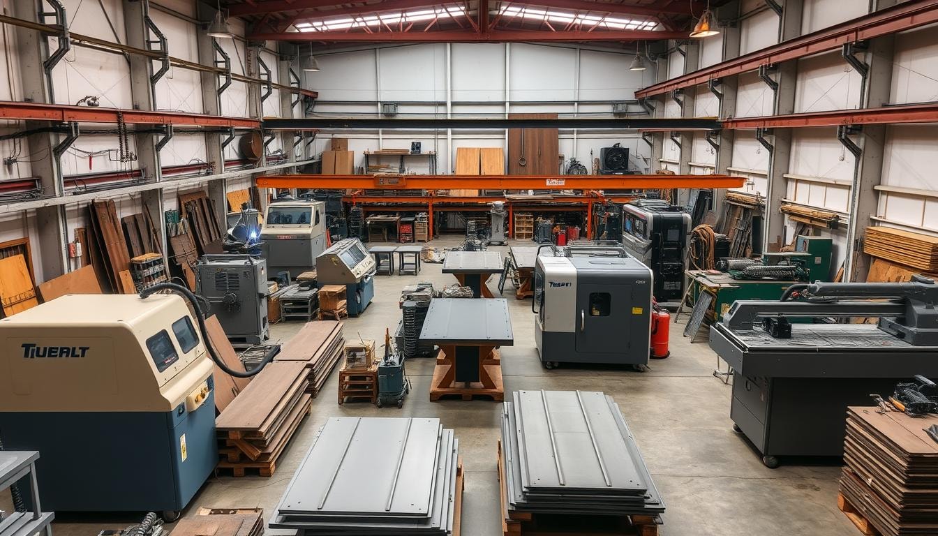 Metal fabrication equipment