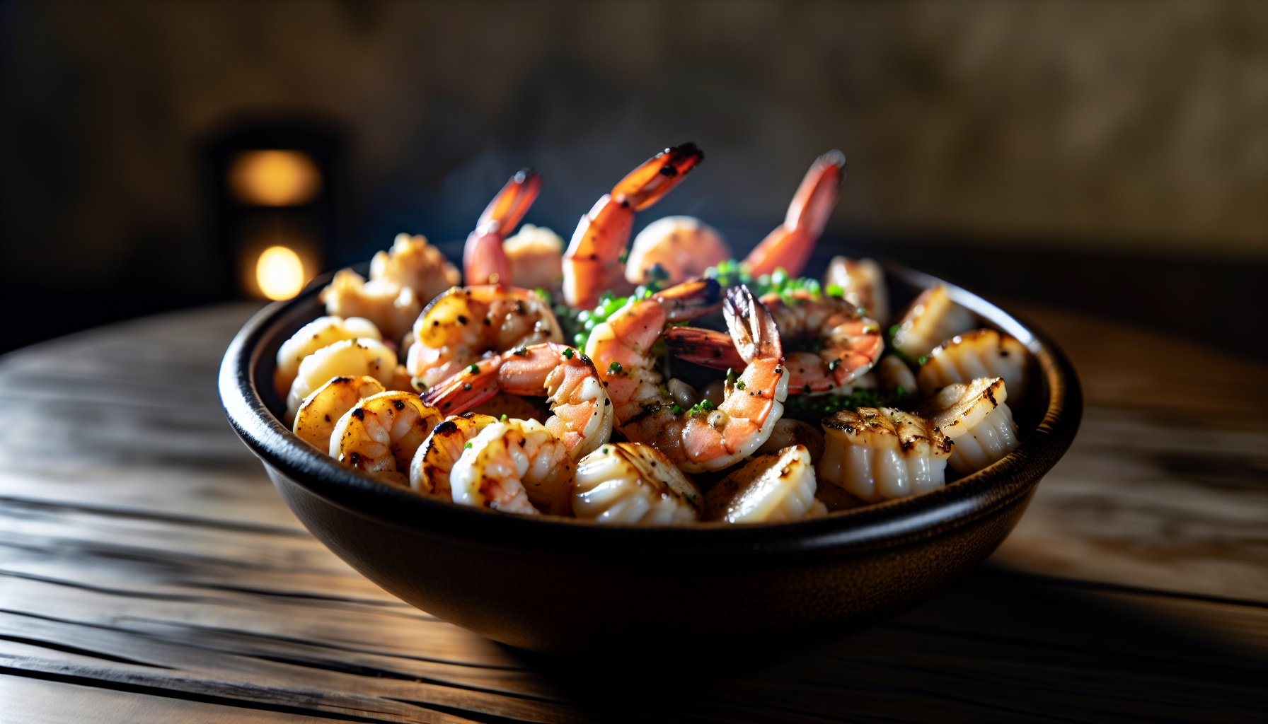 A delectable Buddy Bowl, a seafood appetizer at J.D. Hoyt's