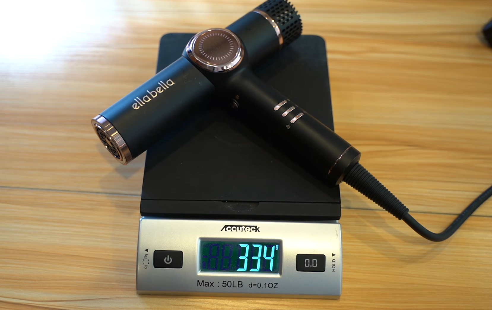 Ella Bella ionic hair dryer weight