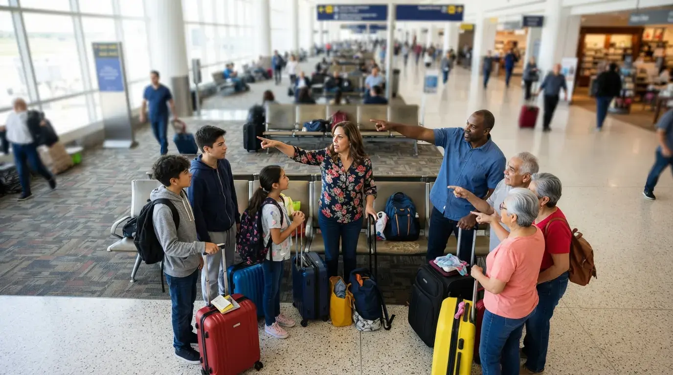 Building one group travel story before creating separate dummy tickets