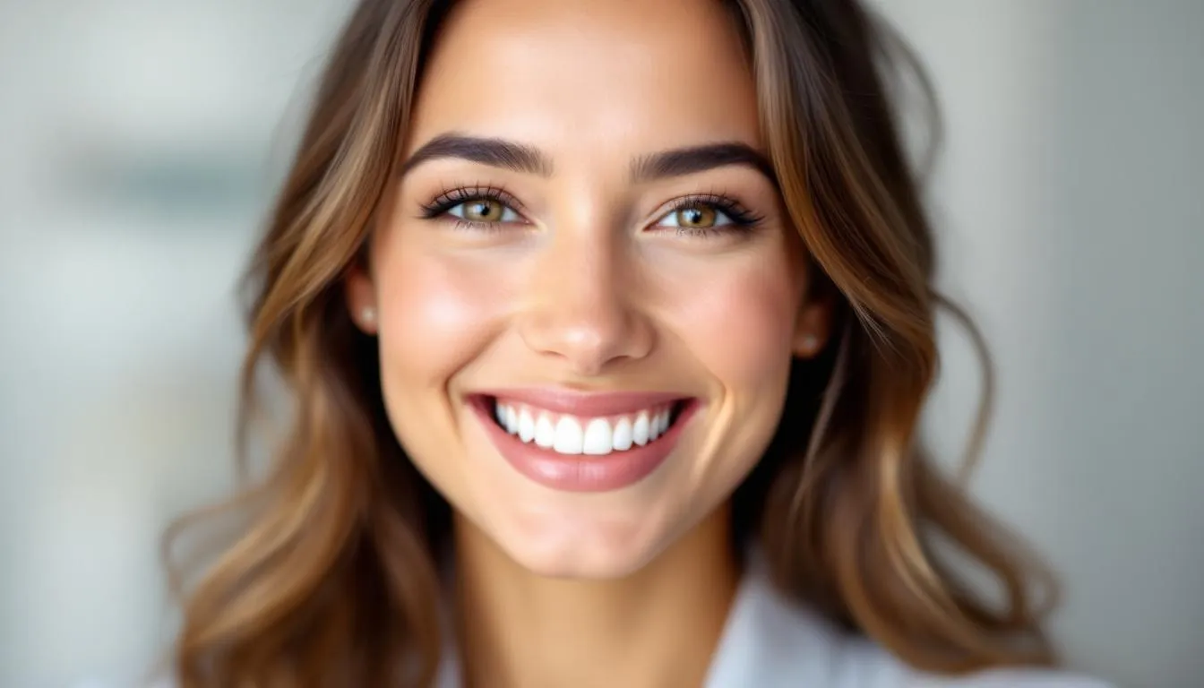 A beautiful smile showcasing high-quality dental veneers.