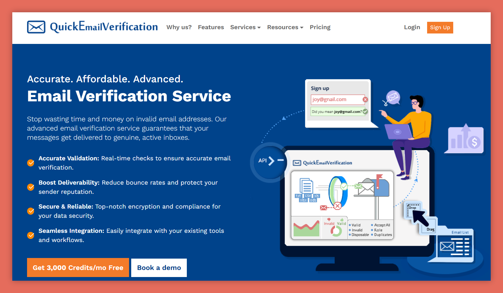 Let's compare email verification platforms - QuickEmailVerification vs Bouncer briteverify offers