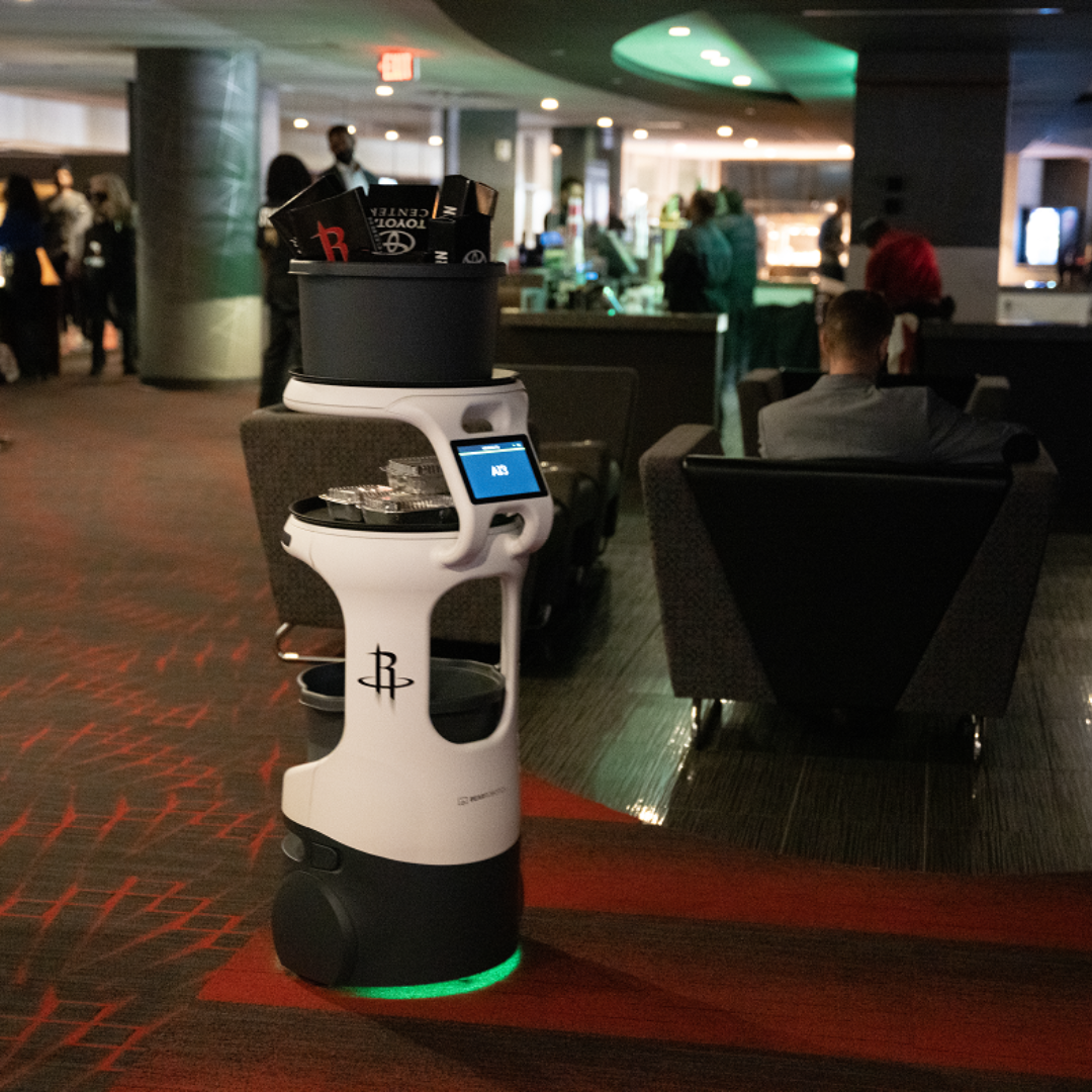 The Servi AI robot helping with hotel food service, ranked better than the pepper robot from softbank according to latest news.