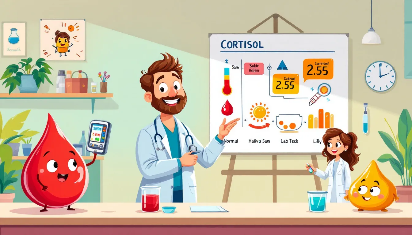 An overview of methods for measuring cortisol levels.