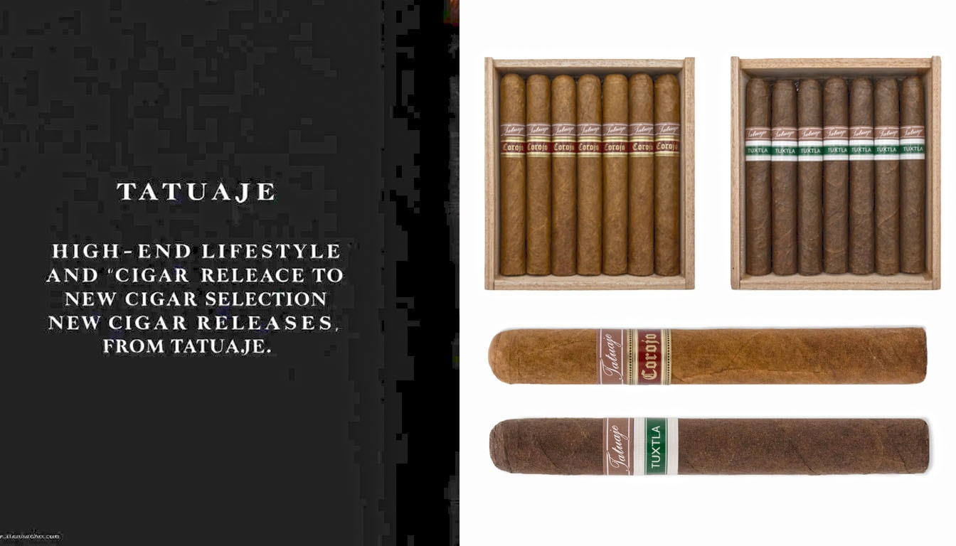 Overview of new releases including new cigars from Tatuaje.