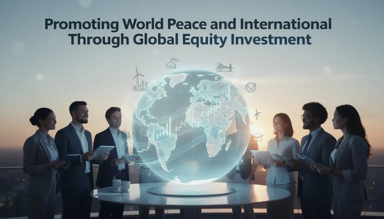 The image depicts a diverse group of regional civil society leaders engaged in a discussion about promoting world peace and international cooperation through global equity investment. They are exploring strategies to strengthen regional partnerships and enhance strategic partnerships, particularly in the context of managing China's rising power and safeguarding Australian security.