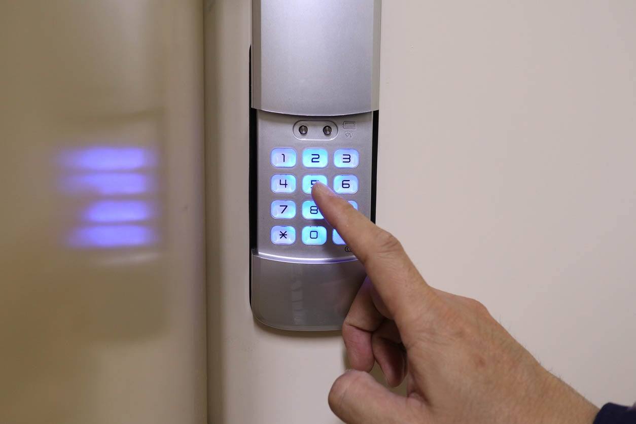 how to install keyless door locks