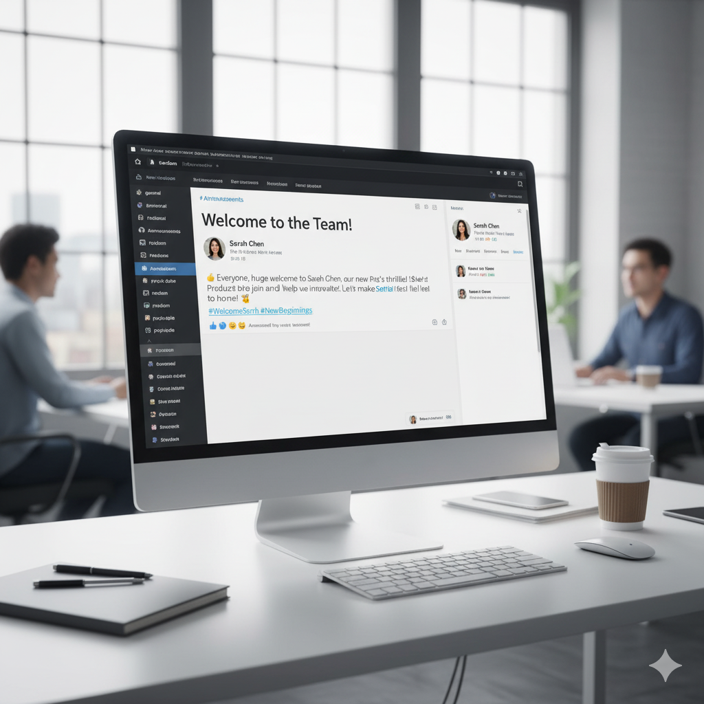 What Are the Best New Employee Announcement Ideas? 8 company wide slack or teams new hire introduction