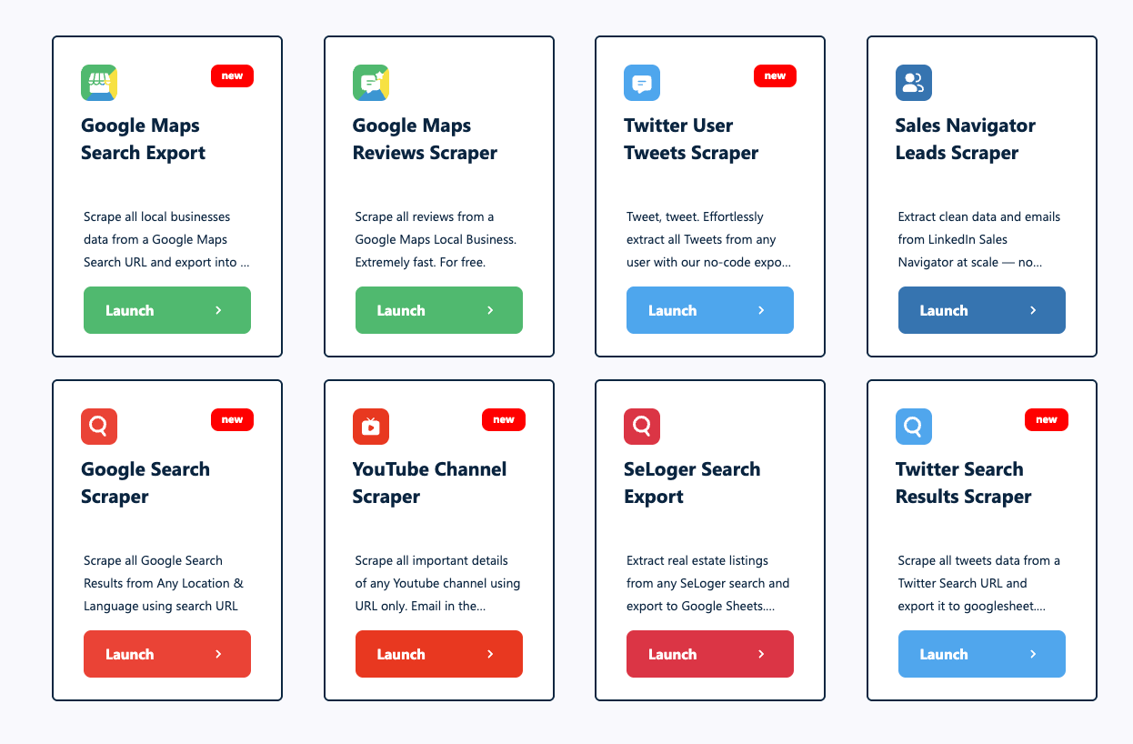 Lobstr.io features
