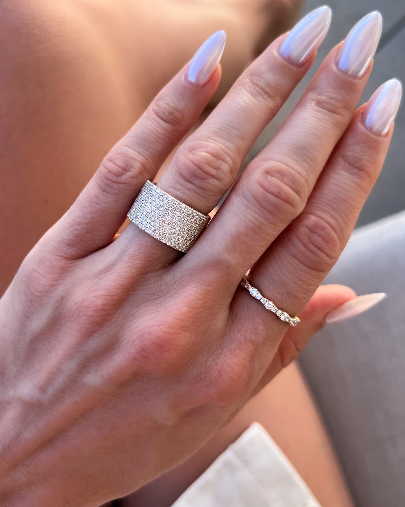 Pavé Cigar Band