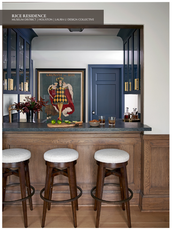 the bar in our Rice Residence