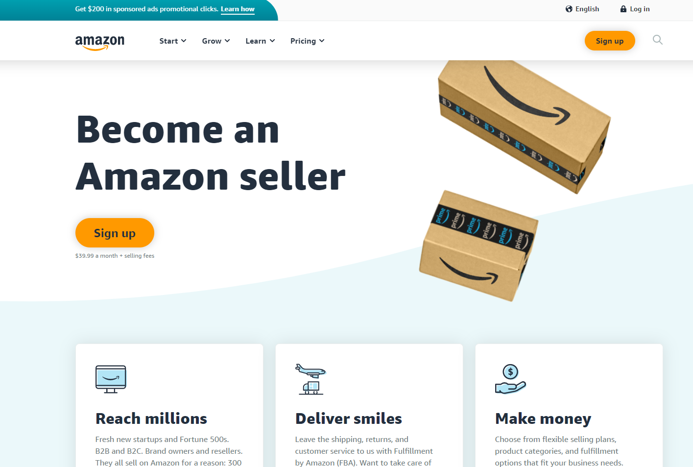 Create an Amazon Seller Account