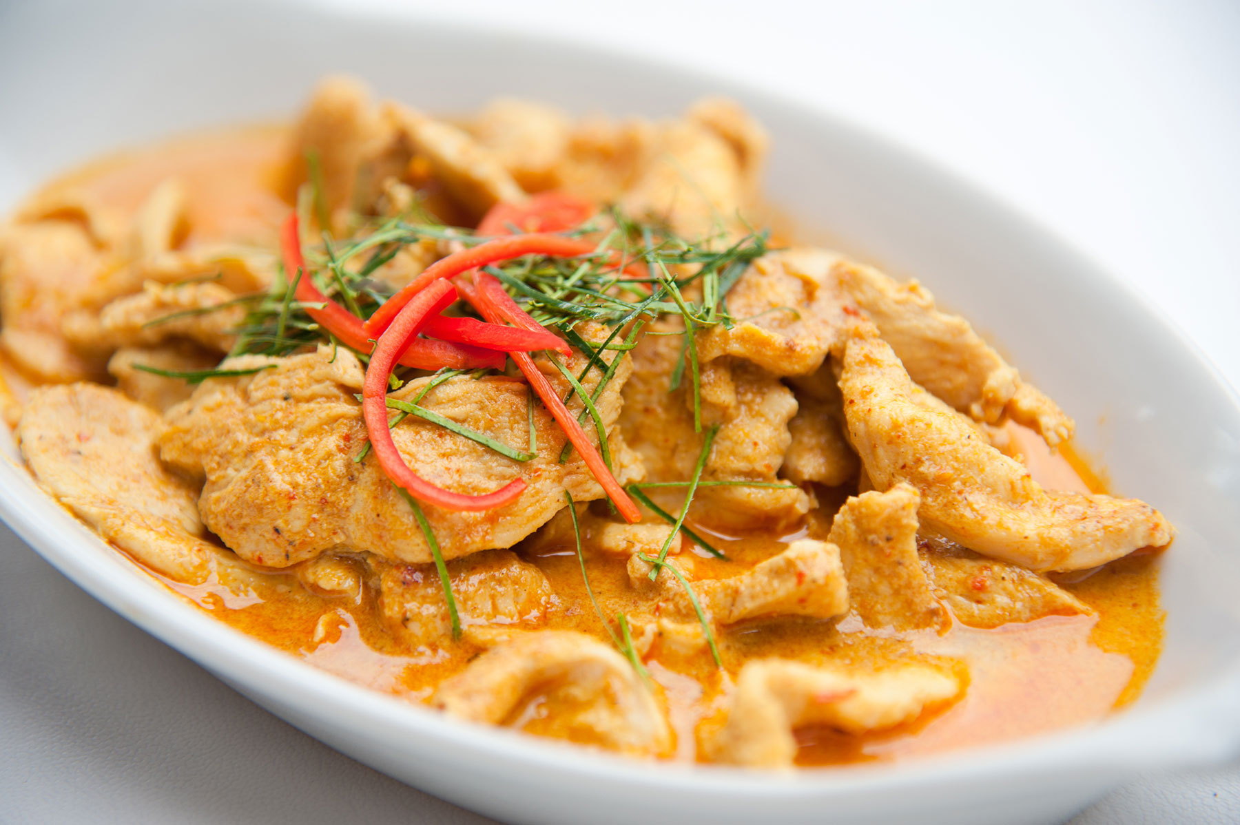 Authentic Thai Massaman Beef Curry Dish