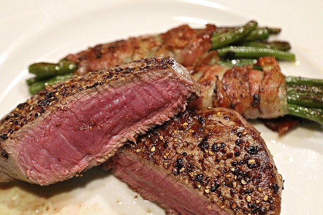 steak, beef steak, fillet