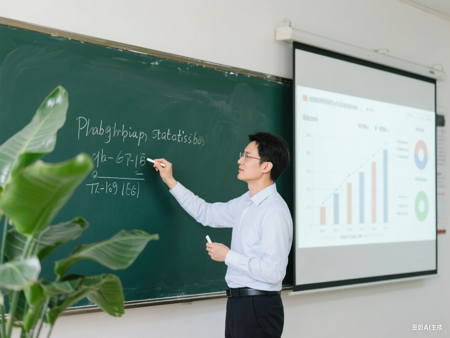 a teacher is teaching 11th grade math