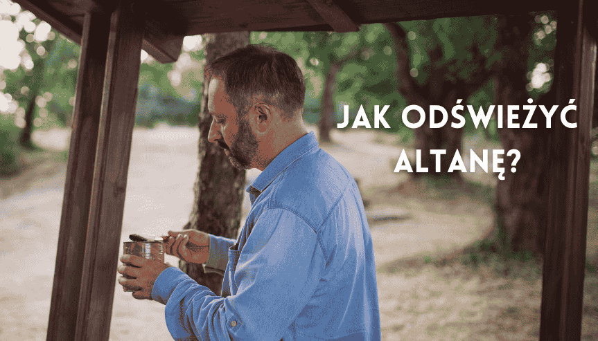 Czym pomalować altanę ogrodową - konserwacja altany krok po kroku