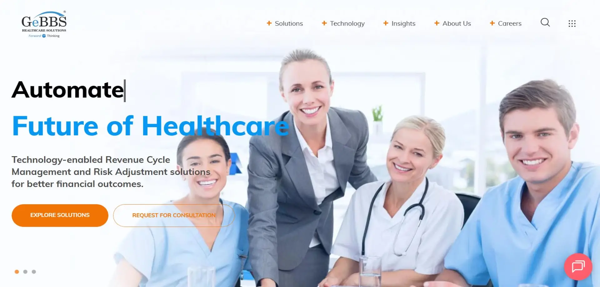 Homepage of GeBBS website