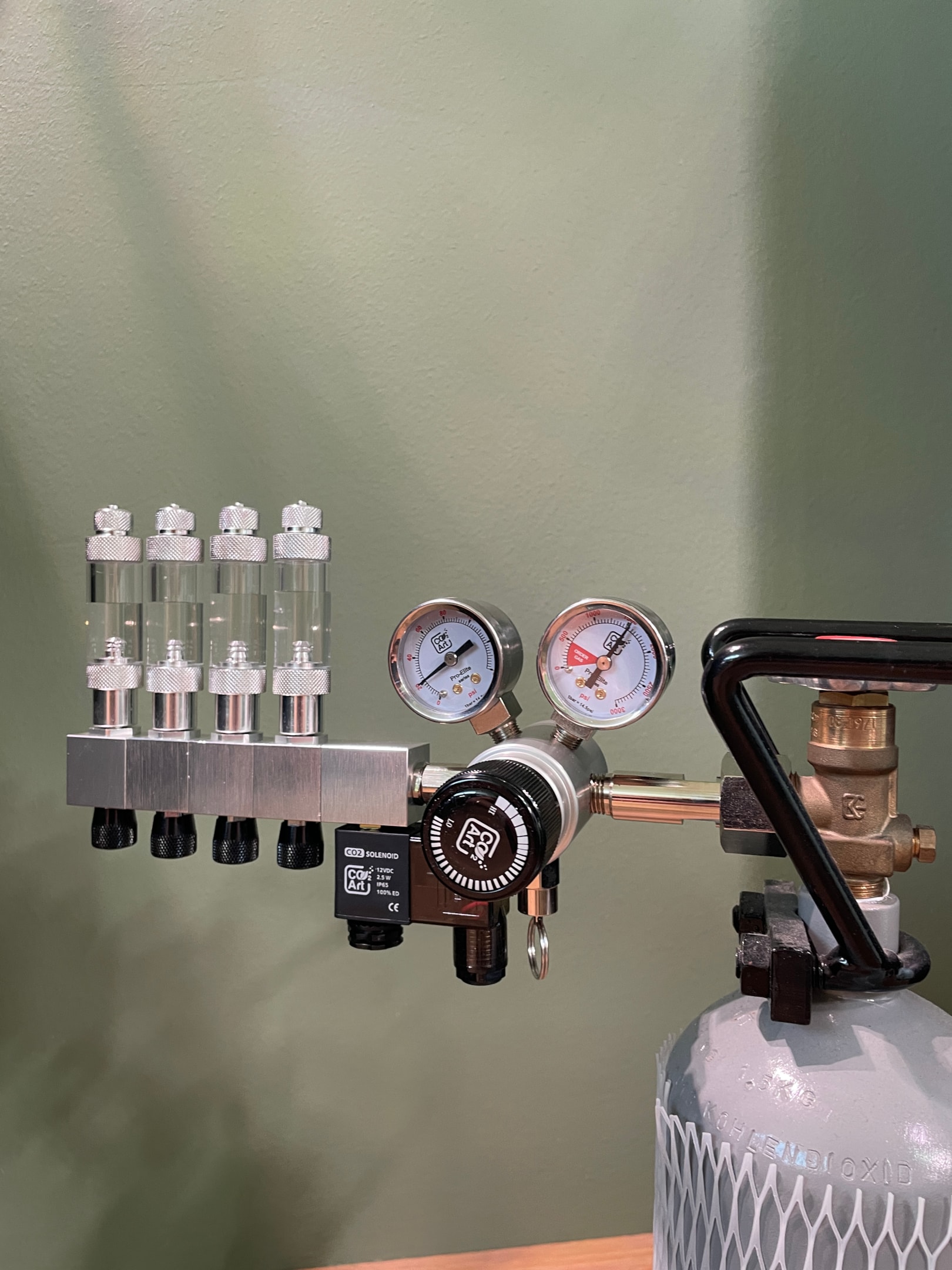 What you should take into consideration in CO2 injected tank is gas stability
