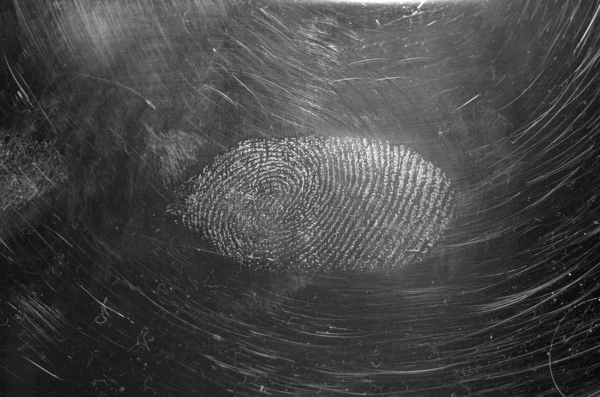 Fingerprint of a person