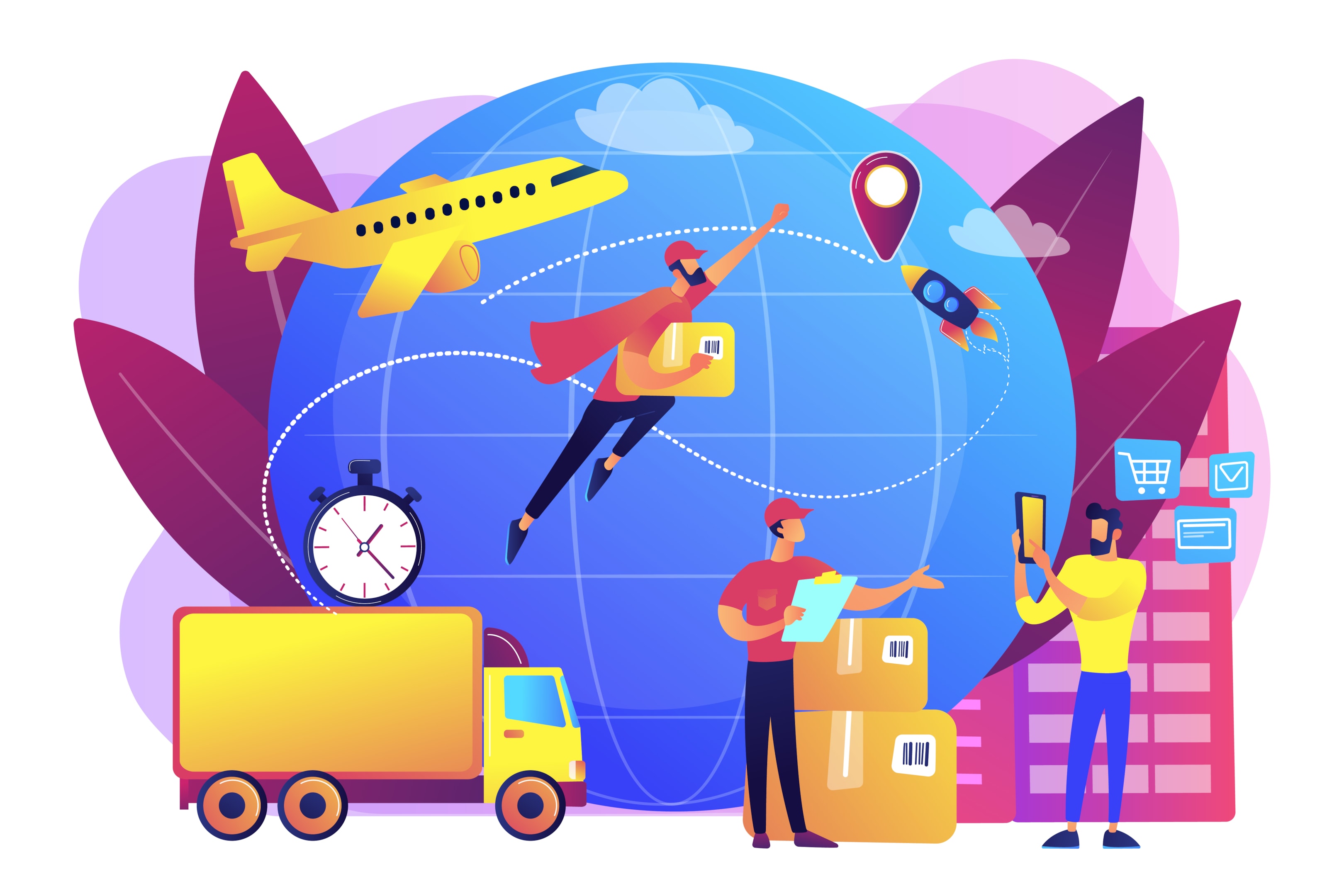 Local vs International Shipping