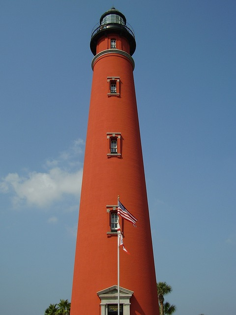 lighthouse, ponce inlet, florida