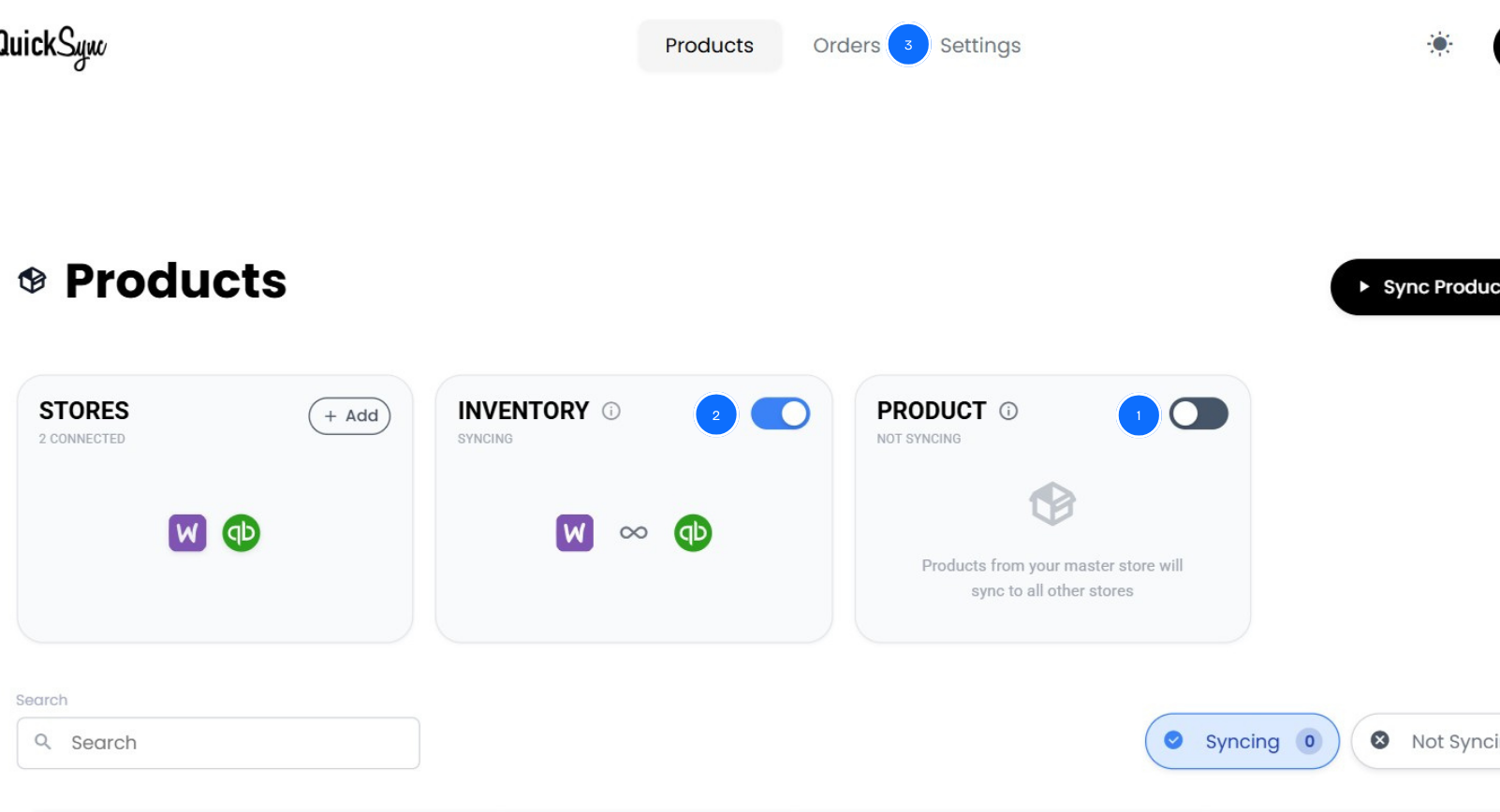 Set Your Sync Preferences