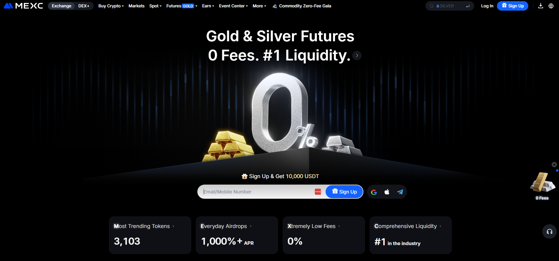 MEXC - Best Crypto Exchanges in UAE