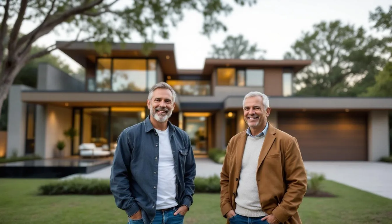 A satisfied homeowner sharing their experience with a custom home builder in North Texas.