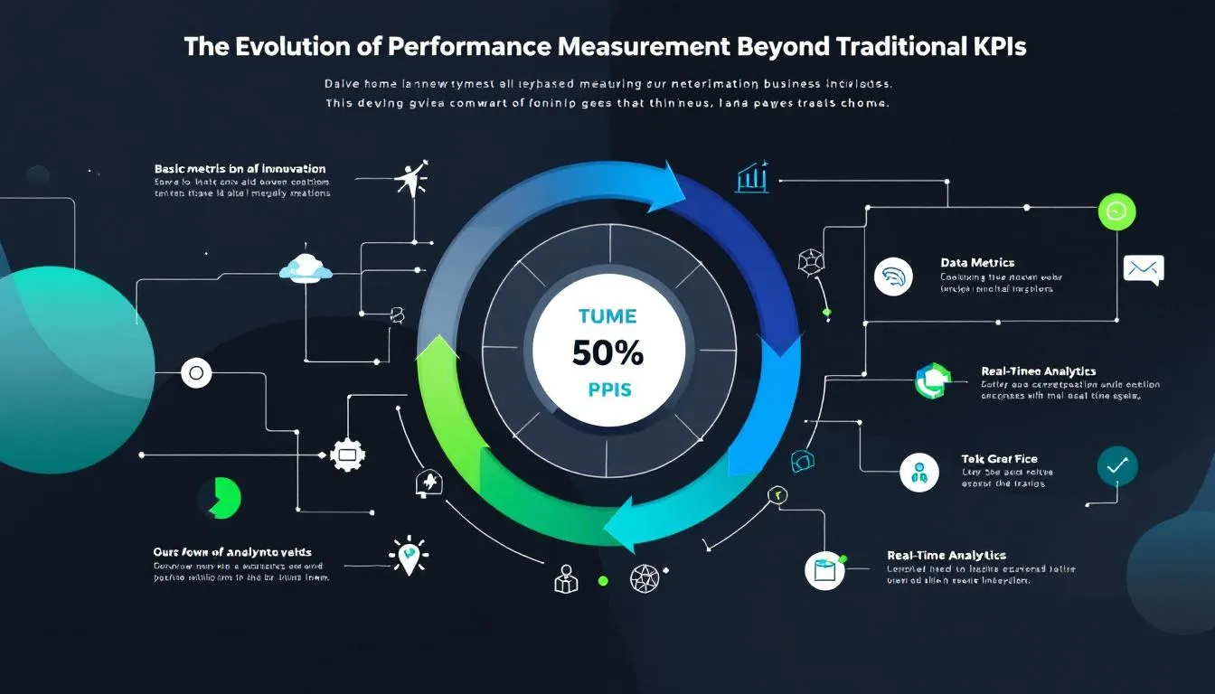An infographic showcasing the evolution of performance measurement beyond KPIs.