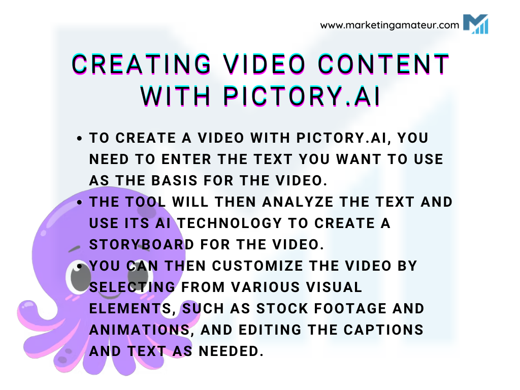 creating video content with pictory.ai