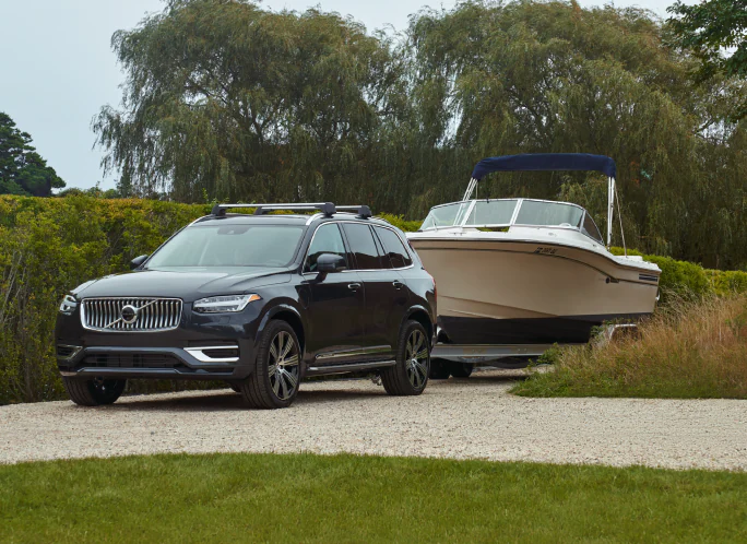 XC90 Towing A Boat
