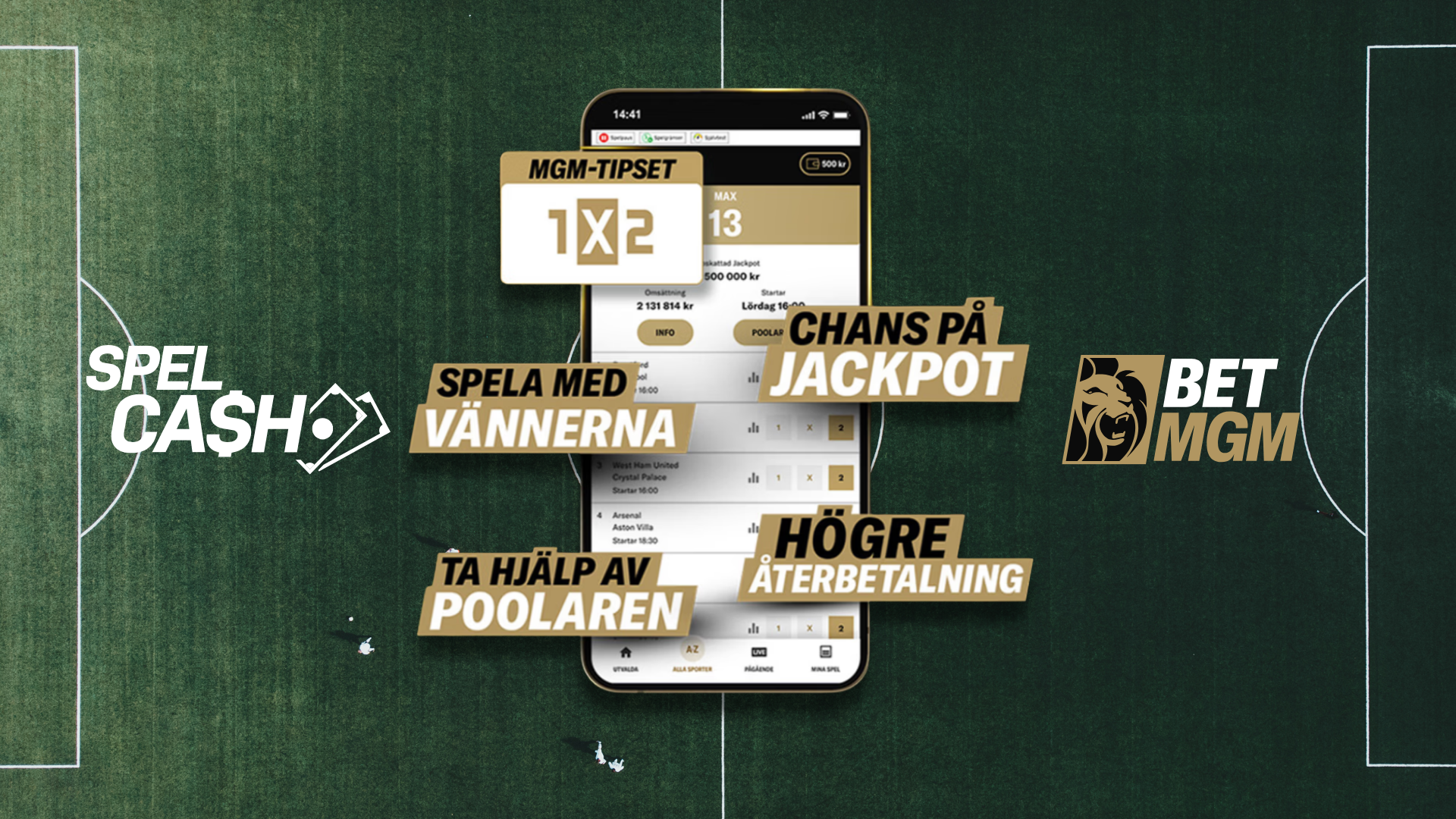 betmgm-tipset x Spelcash